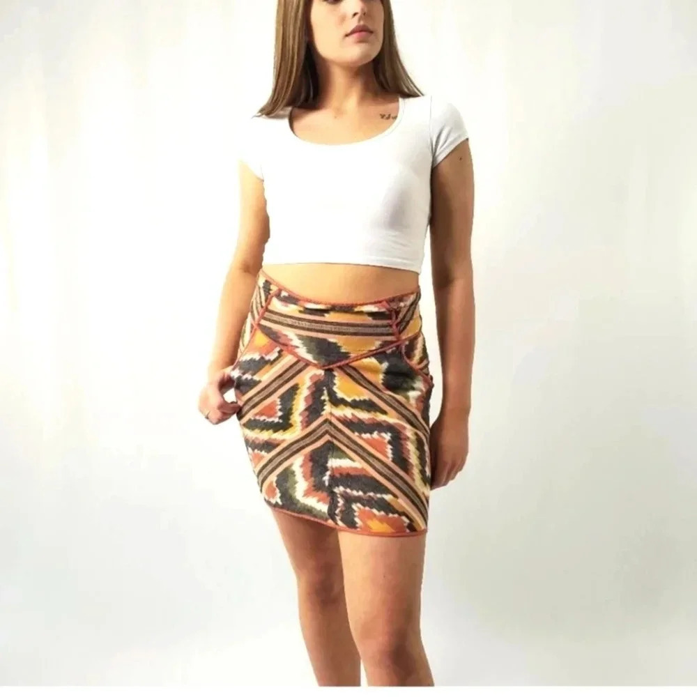 Staring at Stars tribal patterned mini skirt- 6